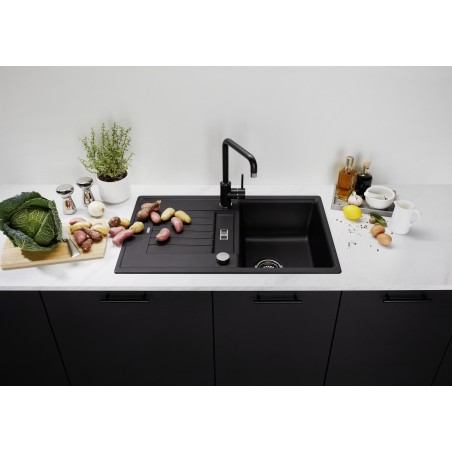 Kuchyňský dřez Blanco Zia 45 S Bílá soft, s excentrem