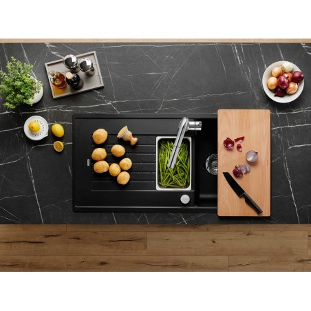 Kuchyňský dřez Blanco Zia 6 S Šedá vulkán, bez excentru