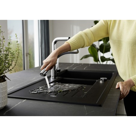 Kuchyňský dřez Blanco Zia 6 S Šedá vulkán, bez excentru