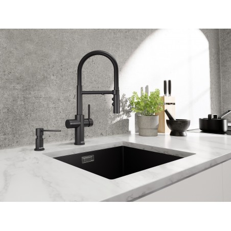 Kuchyňská baterie Blanco Catris-S Flexo Filter Černá matná