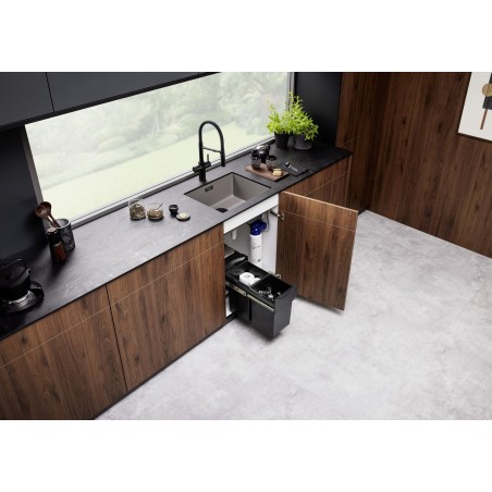 Kuchyňská baterie Blanco Catris-S Flexo Filter Černá matná