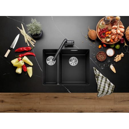 Kuchyňský dřez Blanco Subline 340/160-U Bílá soft, pravý, bez příslušenství