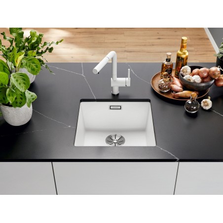 Kuchyňský dřez Blanco Subline 400-U Šedá skála, bez příslušenství