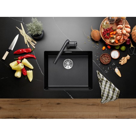 Kuchyňský dřez Blanco Subline 500-U Šedá vulkán, bez příslušenství