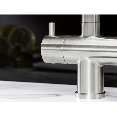 Kuchyňská baterie Blanco FONTAS II Filter Satin Platinum