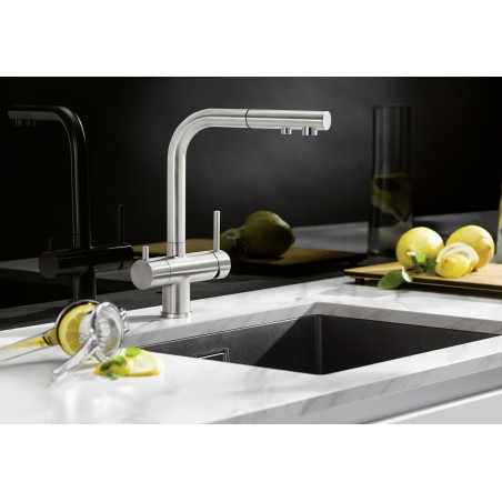 Kuchyňská baterie Blanco FONTAS-S II Filter Dark Steel