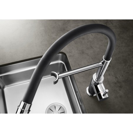 Kuchyňská baterie Blanco Catris-S Flexo Dark Steel