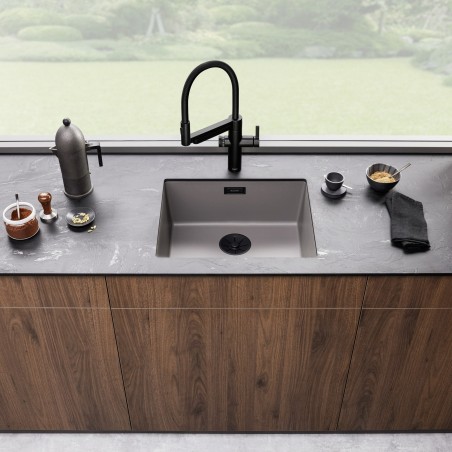 Kuchyňská baterie Blanco Evol-S Pro Černá matná, vč. filtrační sady