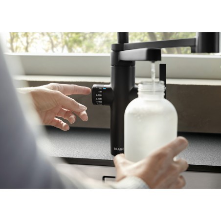 Kuchyňská baterie Blanco Evol-S Pro Černá matná, vč. filtrační sady