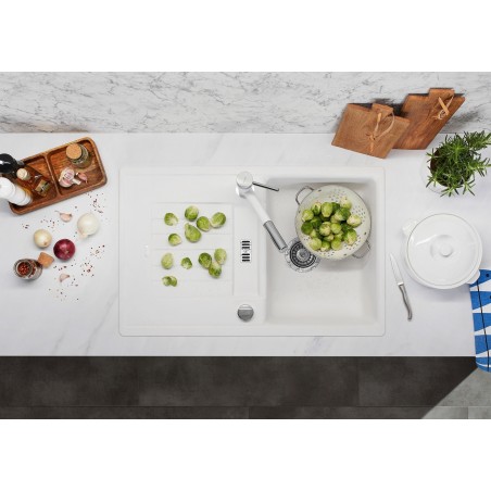 Kuchyňská baterie Blanco Kano-S Kávová/chrom, beztlaková