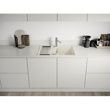 Kuchyňský dřez Blanco Adira 45 S Šedá skála, s mřížkou