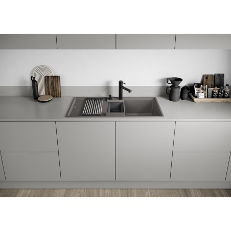 Kuchyňský dřez Blanco Adira 6 S Antracit, s mřížkou a miskou