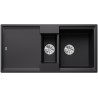 Kuchyňský dřez Blanco Adira 6 S Černá, s mřížkou a miskou