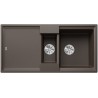 Kuchyňský dřez Blanco Adira 6 S Kávová, s mřížkou a miskou