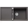 Kuchyňský dřez Blanco Adira XL 6 S Šedá skála, s mřížkou