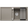 Kuchyňský dřez Blanco Adira XL 6 S Tartufo, s mřížkou