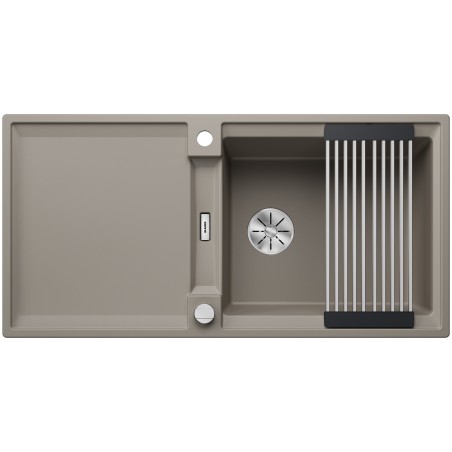 Kuchyňský dřez Blanco Adira XL 6 S-F Tartufo, s mřížkou