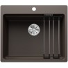 Kuchyňský dřez Blanco Etagon 6-F Kávová, s pojezdy