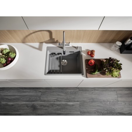 Kuchyňský dřez Blanco Etagon 6-F Kávová, s pojezdy
