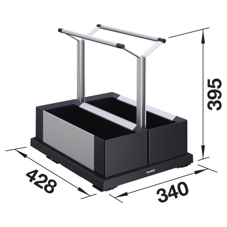 Organizační úložný systém Blanco Caddy 40 Organizační úložný systém Blanco Caddy 40