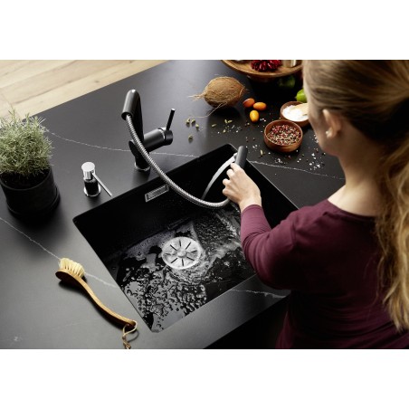 Dávkovač saponátu Blanco Lato Chrom/Kávová