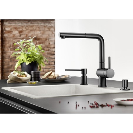 Dávkovač saponátu Blanco Lato Černá matná Dávkovač saponátu Blanco Lato Černá matná