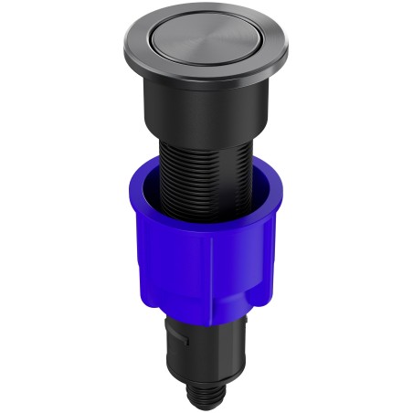 Ovládací knoflík excentru Blanco PushControl III Satin Dark Steel