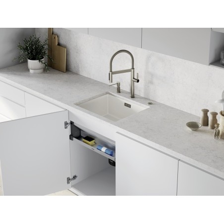 Pneumatické tlačítko k drtičům Blanco FWD 527922, Satin Platinum