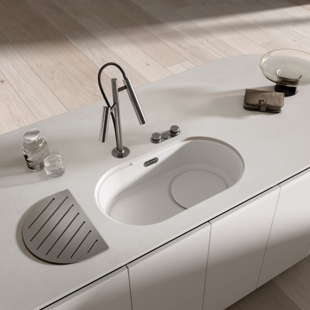 Kuchyňský dřez Blanco Oovalon 700-U Cloud White