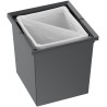 Odpadkový koš Blanco Select II Big 60/2, 1x 35 l + 1x 15 l